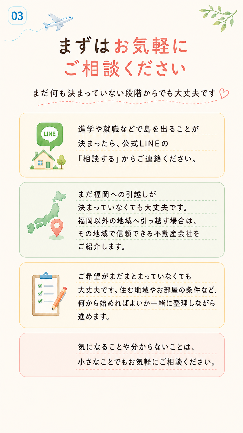 引越し準備ガイド 3ページ目
